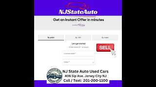 Sell My Car in NJ --  NJ State Auto Used Cars -- Auto Dealership -- ww.NJStateAuto.com