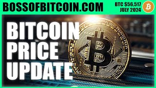 Bitcoin BTC Price Today $56,517 🌟 Technical Analysis, Price Prediction & Live Crypto News!