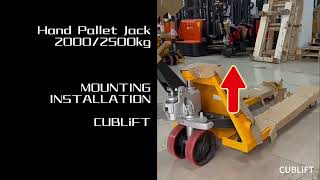 hand pallet jack 2500kg