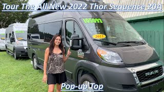 Tour the 2022 Thor Sequence 20A Pop-top (Tellaro)