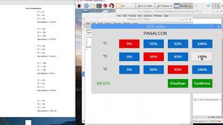 Raspberry pi relay switching UI for PANALOCK control