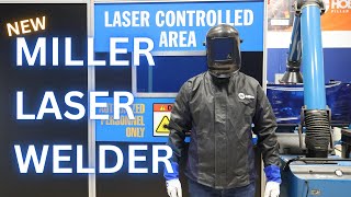 Miller Laser Welder Overview & Demo: OptX™ 2kW Handheld Laser Welder