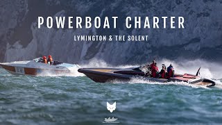 Powerboat Charter Solent Lymington