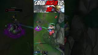 casual 2v2 in master elo #shorts #leagueoflegends