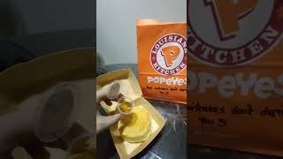 New Popeyes Fluffy Pancake P79 only ala carte