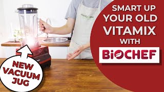 Turn your vitamix into a vacuum blender with BioChef Vacuum Kit