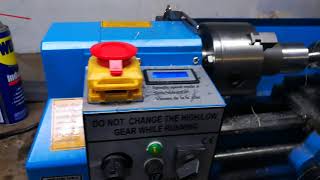 Mini lathe lead screw speed controller.