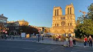 Walking in Paris 巴黎漫步. From Saint Eustache to Notre-Dame