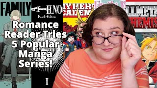 I tried 5 popular manga/anime series and here's my thoughts!