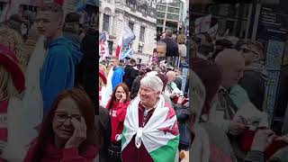 🏴󠁧󠁢󠁷󠁬󠁳󠁿🇬🇧WELSH SUPPORT AT TOMMY ROBINSON PROTEST🇬🇧🏴󠁧󠁢󠁷󠁬󠁳󠁿