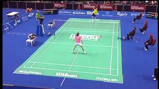 swiss open 2011 Semi Final Ji Hyun Sung vs Juliane Schenk Swiss Open 20111