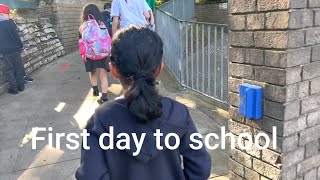 First day of school in Uk