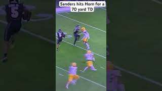 North Dakota St vs Colorado: Sanders 70 yd TD to Jimmy Horn #shorts #highlights #football