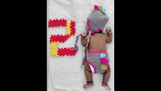 Monthly baby photoshoot at home ideas @ Aaira 1 st and 2 nd months #shorts#ytshorts#khathwikAaira