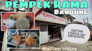 Pempek Legendaris Rama Bandung | Daftar Harga dan Menu Pempek Rama