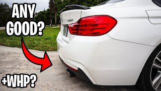 Best Sounding Exhaust for BMW F32 435i (ITS A MUST!)