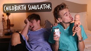 CHILDBIRTH SIMULATOR CHALLENGE ft JACK MAYNARD - ThatcherJoe (RUS SUB)