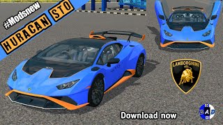 Bussid New Lamborghini Huracan STO Mod Download | Bussid New Mods | Lamborghini mods for bussid