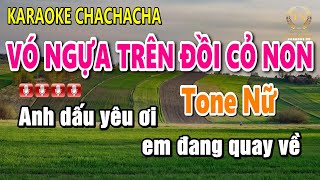 Karaoke Vó Ngựa Trên Đồi Cỏ Non Tone Nữ | Sinh Nguyễn Karaoke