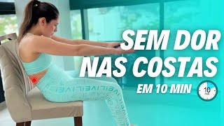 ✅ COMO ALIVIAR AS DORES NAS COSTAS EM 10 MINUTOS? Funciona em 90% das pessoas!