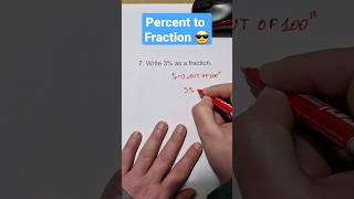 Percent to Fraction Conversion Shortcut! — Simplifying Percentages Tricks 😎