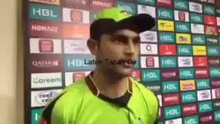 Fakhar Zaman on ANP after scoring 200