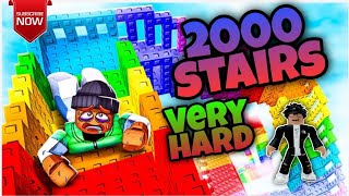 Roblox Gameplay | 2000 Stairs | @bro999gamerz