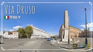 23.47km Roma RM Driving in #Italy with #streetview | 360VR