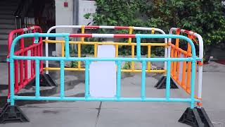 Road safety barriers！plastic road barrier