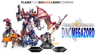 Review: Flame Toys Go! Kara Kuri Combine Dino Megazord (Daizyujin)