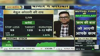 SJVN Share News Today: SJVN Share Latest News Today | SJVN Share News | SJVN | 19th November 2024