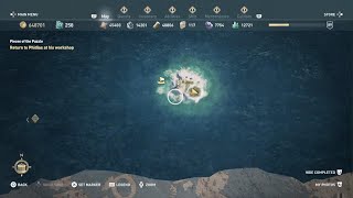 Trident of Poseidon location Assassin's Creed Odyssey BREATHE UNDERWATER