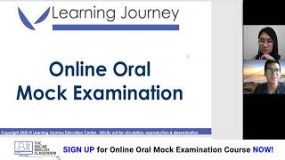 Secondary O level English Online Oral Mock Exam Prep Class Workshop Singapore Seng Kang Punggol