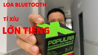 Loa mini bluetooth Basix X1 nhỏ mà có võ