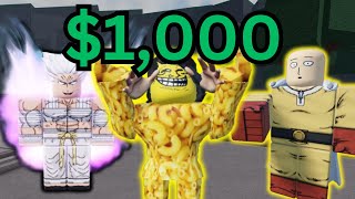 I'm hosting a 1000 ROBUX tournament in strongest battlegrounds | YOU CAN JOIN