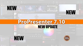 ProPresenter 7.10 Released! Timecode & Media Markers