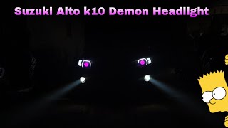 Alto K10 Custom Headlight | Alto K10 | Custom Headlight for k10 | Modified Alto K10 | @NeoCustom