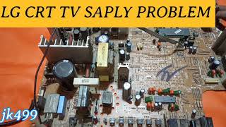 lg crt tv power supply problems#