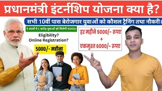 प्रधानमंत्री इंटर्नशिप योजना क्या है? | Pradhanmantri Internship Yojana Explained in Hindi