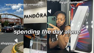 VLOG : learning to be okay with being alone and enjoying my own company 💞