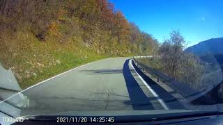 IT-BL | Valle di Schievenin - Chiosco Bar-H| DashCam 20/11/2021