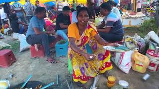 Adivasi bazar ka Jharkhandi style murge ke panje making a race 40 rupees only Ranchi street food