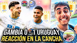 Uruguay a cuartos del mundial sub 20 desde el estadio