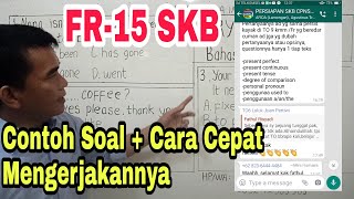 FR SKB BAHASA INGGRIS CPNS 2020 / Cara Cepat