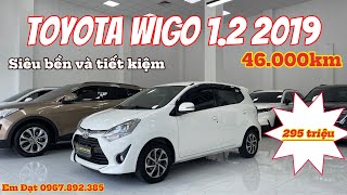 Toyota Wigo 1.2AT 2019 | xe 5 chỗ giá rẻ | Đạt Auto Sài Gòn