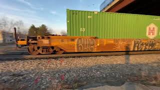 Ns train with 4 locomotives part 2