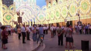 video foto della festa  religiosa di San Antonio dii Padova .wmv