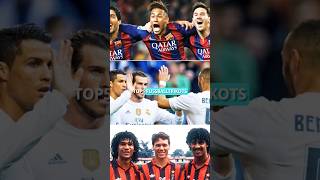 Die top 5 fußballtrios 💀😱 #ronaldo #messi #neymar #shorts