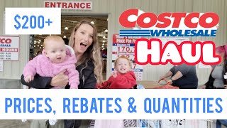 COSTCO AUSTRALIA HAUL 2022 with prices & rebates | AUSTRALIAN GROCERY HAUL | Ashleigh Maree