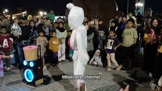 Awas ada  pocong ‼️Pocong viral alun-alun indramayu, pocong joget